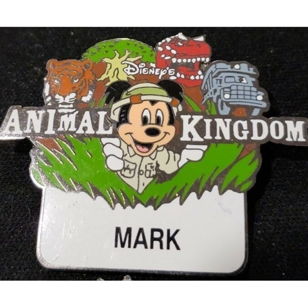 Vintage Disney Pin‎ MARK WDW Animal Kingdom Name pin (2003) 29331